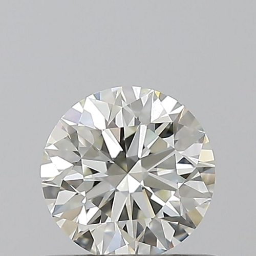 0.51 carat K-VVS2 Excellent cut Natūralus Round Deimantas (1)