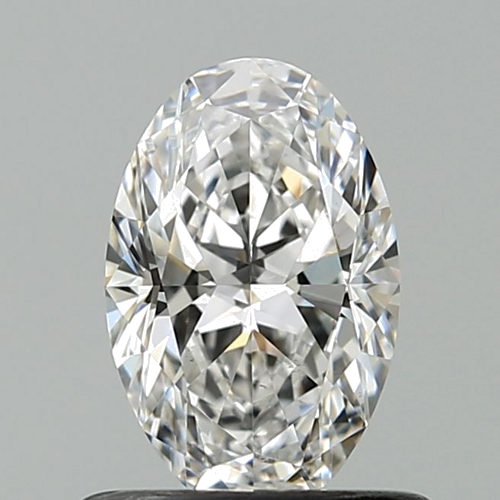0.61 carat E-VS2 Natūralus Oval Deimantas (1)