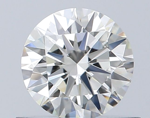 0.53 carat J-IF Excellent cut Natūralus Round Deimantas (1)