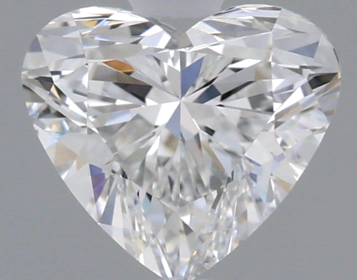 0.5 carat E-VVS1 Natūralus Heart Deimantas (1)