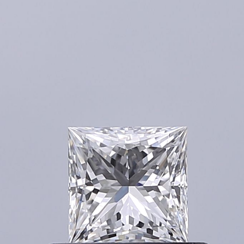 0.45 carat E-VVS1 Natūralus Princess Deimantas (1)