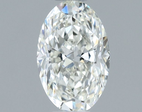 0.5 carat I-VS1 Natūralus Oval Deimantas (1)