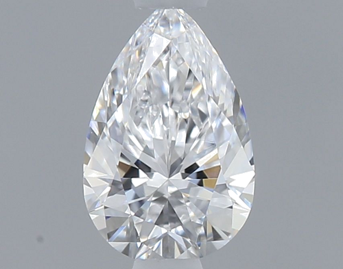 0.4 carat D-IF Natūralus Pear Deimantas (1)