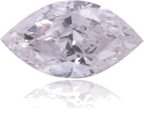 0.61 carat Fancy Light Pink-VVS2 Natūralus Marquise Deimantas (1)