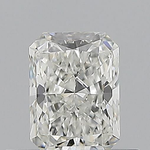 0.5 carat G-VS2 Natūralus Radiant Deimantas (1)