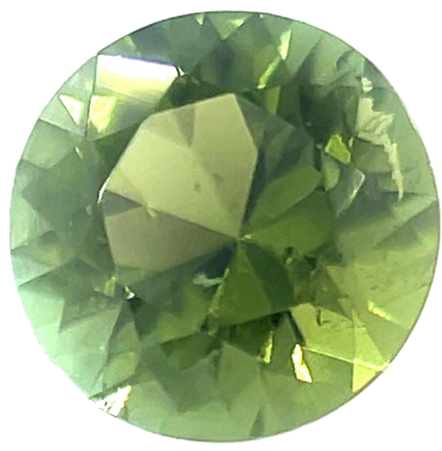 0.53 carat GREEN Round Tourmaline (1)