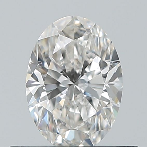 0.5 carat F-VS1 Natūralus Oval Deimantas (1)