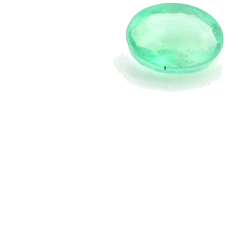 0.36 carat GREEN Oval Smaragdas (1)