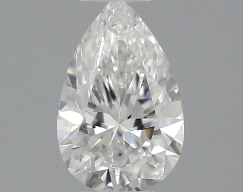 0.23 carat F-VS2 Natūralus Pear Deimantas (1)