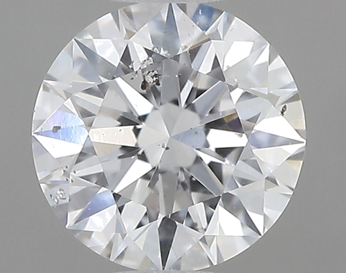 0.54 carat D-SI2 Excellent cut Natūralus Round Deimantas (1)