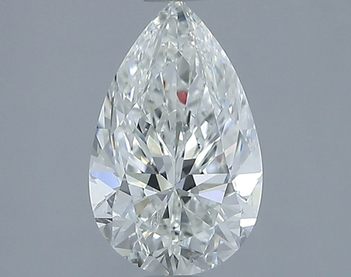 1.71 carat H-SI2 Natūralus Pear Deimantas (1)