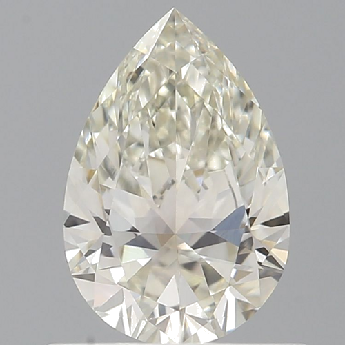0.7 carat K-VVS1 Natūralus Pear Deimantas (1)