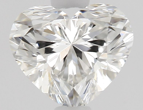 0.65 carat F-VS1 Natūralus Heart Deimantas (1)