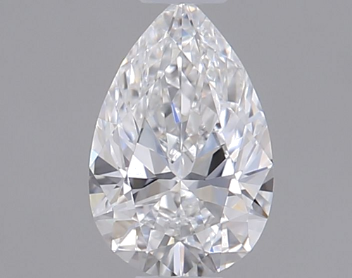 0.31 carat E-VVS2 Natūralus Pear Deimantas (1)