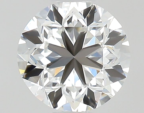 0.5 carat F-VVS1 GD cut Natūralus Round Deimantas (1)