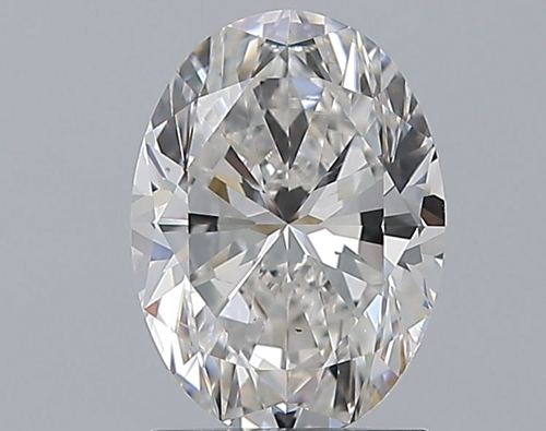 1.7 carat F-SI2 Natūralus Oval Deimantas (1)