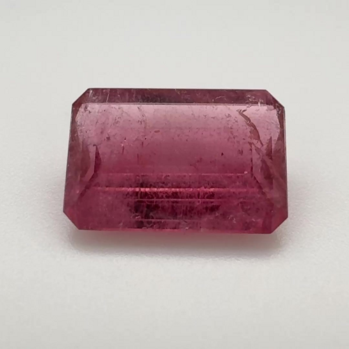 4.34 carat PINK STEP cut Octagonal Tourmaline (1)