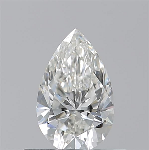 0.52 carat H-VS1 Natūralus Pear Deimantas (1)