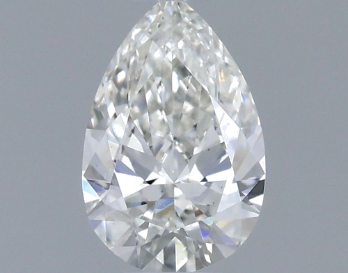 0.31 carat I-VS2 Natūralus Pear Deimantas (1)