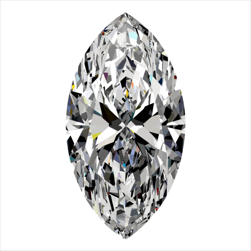 0.41 carat F-VS2 Natūralus Marquise Deimantas (1)