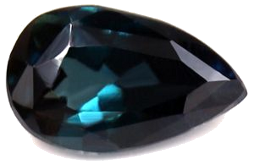 0.51 carat BLUE Pear Safyras (1)