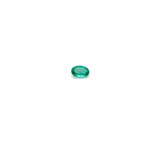 0.37 carat GREEN Oval Smaragdas (1)