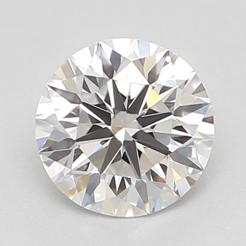 0.41 carat F-VVS2 Excellent cut Natūralus Round Deimantas (1)