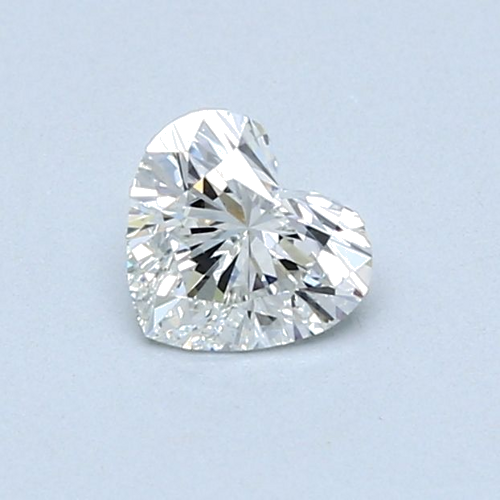 0.5 carat G-VS1 Natūralus Heart Deimantas (1)