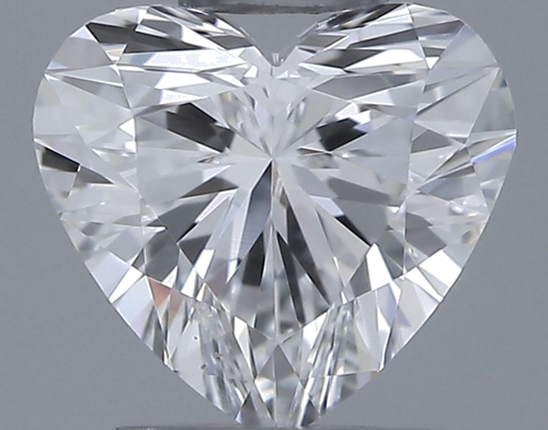 0.31 carat D-VVS1 Natūralus Heart Deimantas (1)