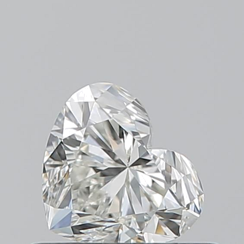 0.5 carat I-VVS1 Natūralus Heart Deimantas (1)