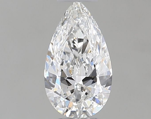 0.27 carat F-VVS1 Natūralus Pear Deimantas (1)