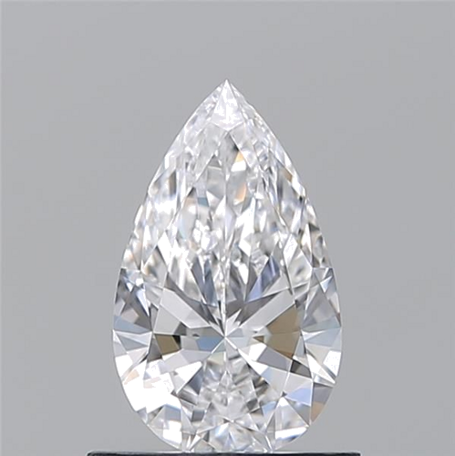 0.7 carat D-IF Natūralus Pear Deimantas (1)