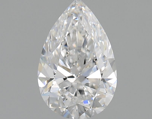 0.72 carat D-VVS2 Natūralus Pear Deimantas (1)