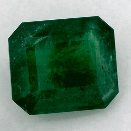 4.58 carat GREEN Octagonal Smaragdas (1)