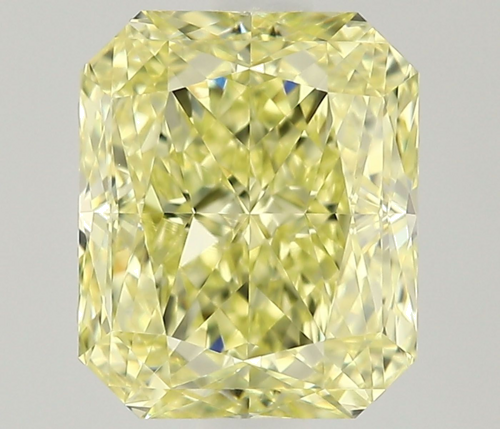 1.19 carat Fancy Yellow-VVS1 Natūralus Radiant Deimantas (1)