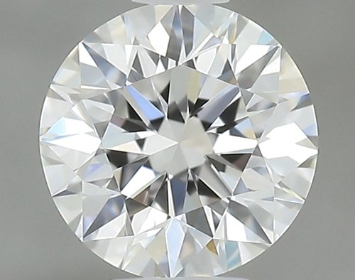 0.5 carat F-VVS1 Excellent cut Natūralus Round Deimantas (1)