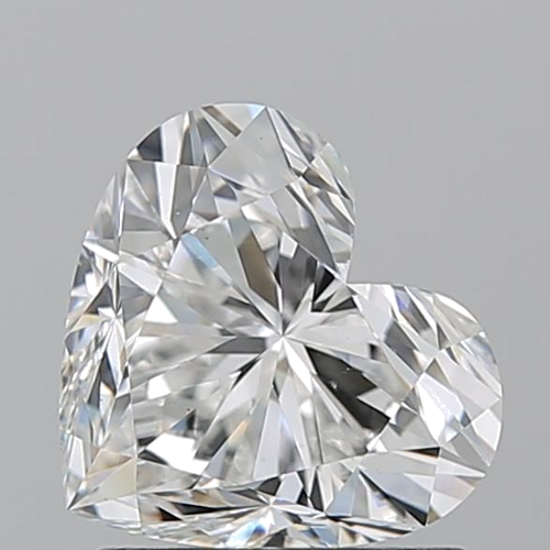 1.5 carat G-VS2 Natūralus Heart Deimantas (1)