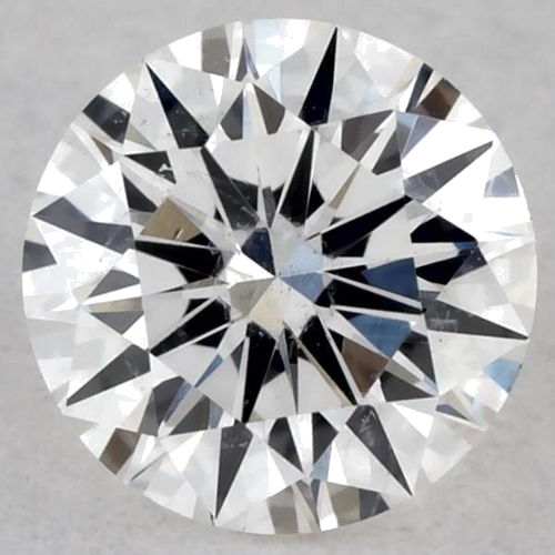 0.23 carat F-SI2 Excellent cut Natūralus Round Deimantas (1)