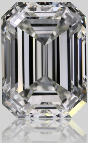 1.01 carat H-VS2 Natūralus Emerald Deimantas (1)