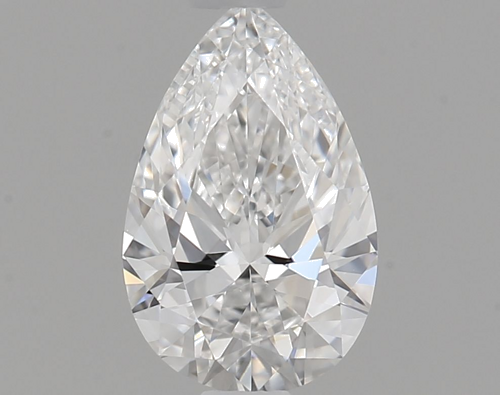 0.5 carat E-VVS1 Natūralus Pear Deimantas (1)