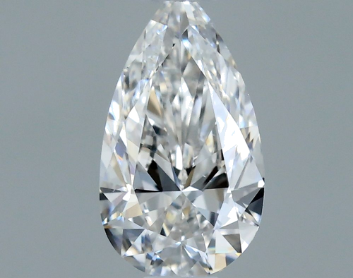 0.3 carat F-VS2 Natūralus Pear Deimantas (1)