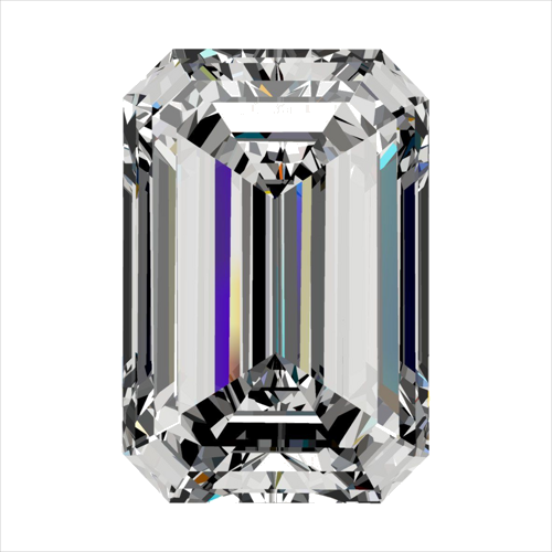 0.3 carat H-VVS1 Natūralus Emerald Deimantas (1)