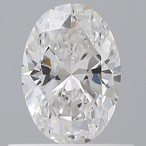 0.53 carat D-VVS2 Natūralus Oval Deimantas (1)