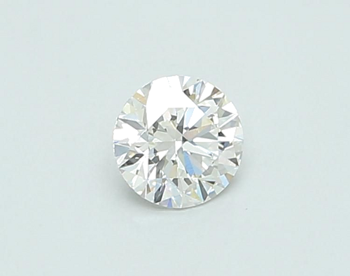 0.44 carat F-VVS2 Excellent cut Natūralus Round Deimantas (1)