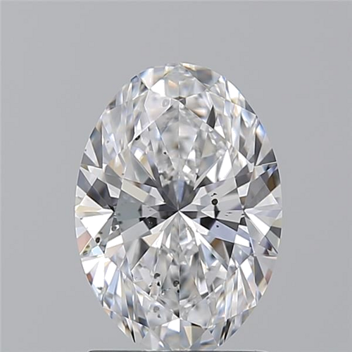 1.73 carat D-SI2 Natūralus Oval Deimantas (1)