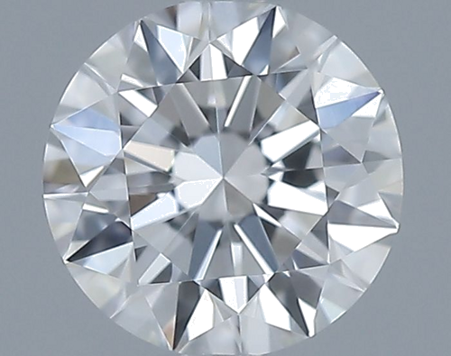 0.53 carat F-VVS1 Excellent cut Natūralus Round Deimantas (1)