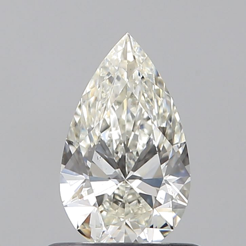 0.6 carat I-VS2 Natūralus Pear Deimantas (1)