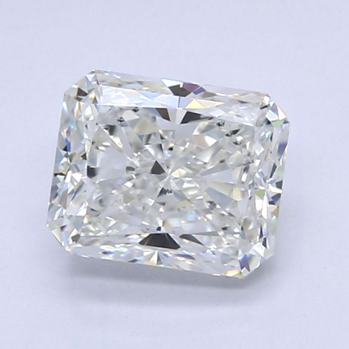 1.81 carat G-VS2 Natūralus Radiant Deimantas (1)
