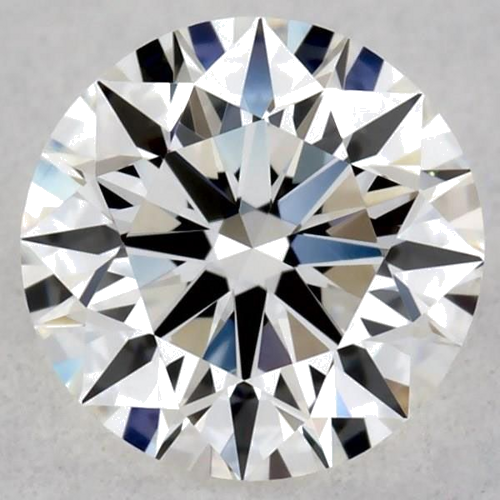 0.46 carat F-VVS1 Excellent cut Natūralus Round Deimantas (1)