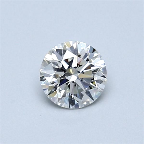 0.43 carat H-VVS1 Excellent cut Natūralus Round Deimantas (1)